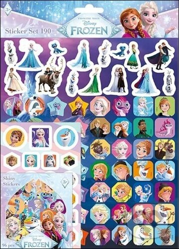 Samolepkový set 190+ Ledové království