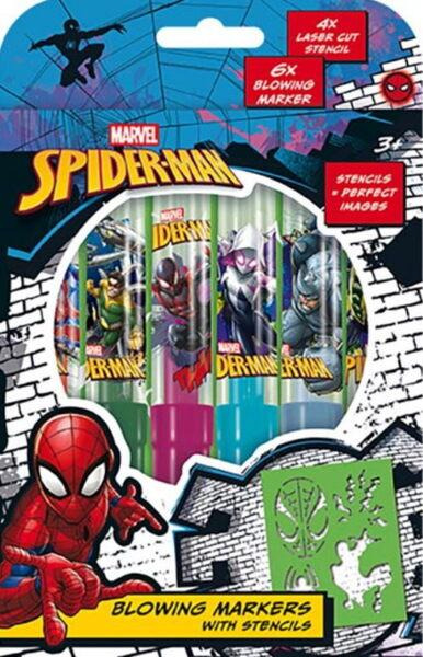 Foukací fixy Spiderman - 1 kus