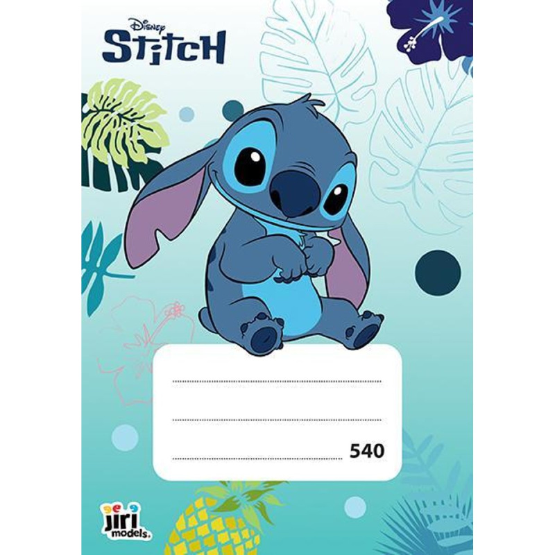 JIRI MODELS Školní sešit A5 čistý, 540, 40 listů, Lilo & Stitch