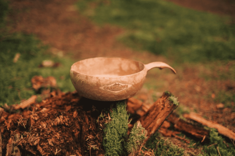 Hrnek Kupilka Kuksa 550 ml Hnědá