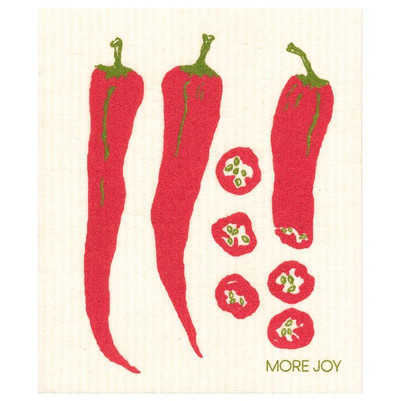 More Joy More Joy, kuchyňský hadřík Chili, 1 ks