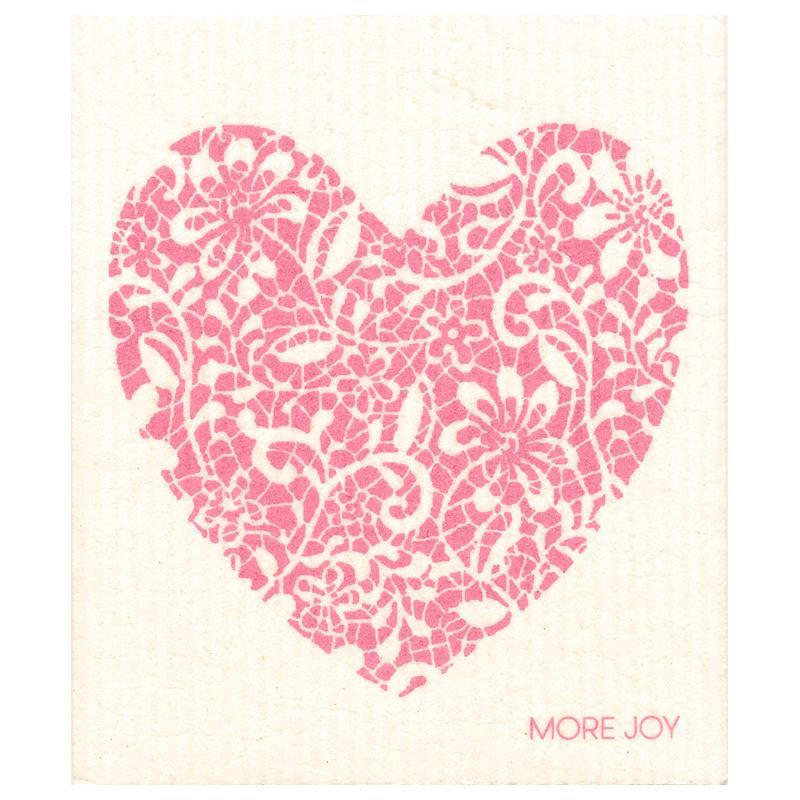 More Joy More Joy, kuchyňský hadřík Wedding heart, 1 ks