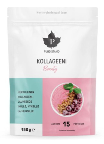 Puhdistamo Collagen Beauty 150 g - malina