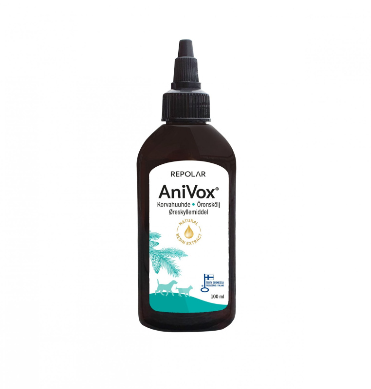 REPOLAR AniVox® Čistič uší s výtažky z pryskyřice 100ml