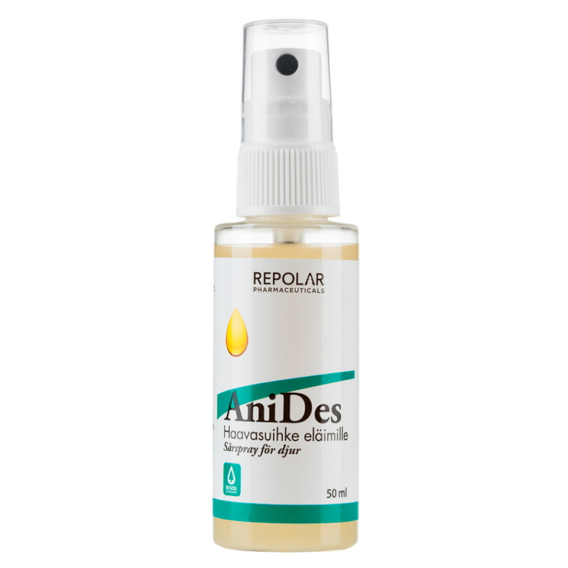 AniDes Pryskyřičný sprej na poranění kůže  50 ml