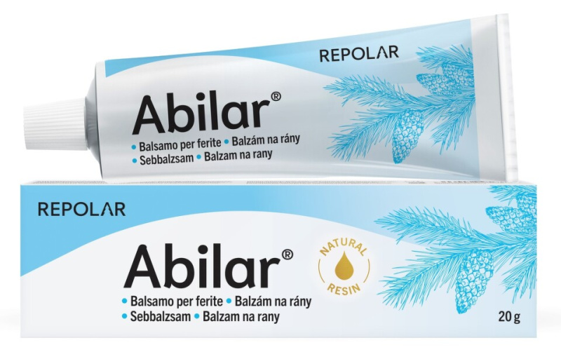Repolar Abilar 10% pryskyřicová mast pro ošetření ran 20 ml