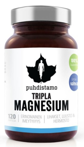 Puhdistamo Triple Magnesium 120 kapslí