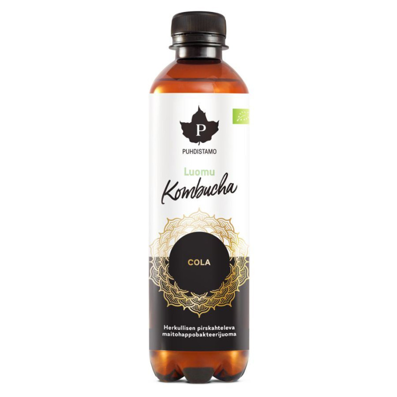 Puhdistamo Kombucha BIO 370ml cola