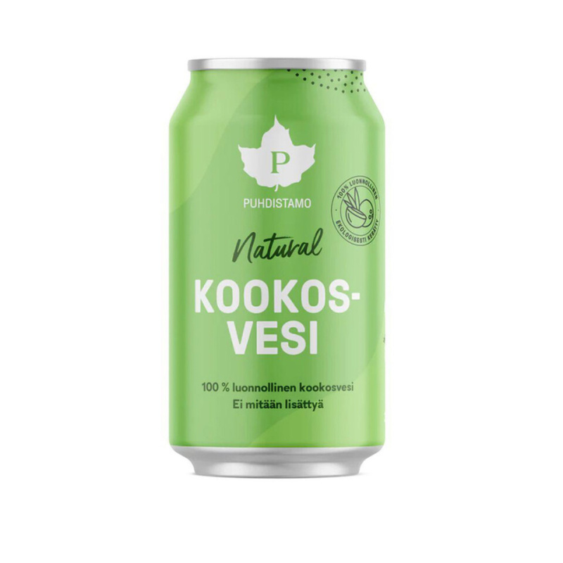 Puhdistamo Kokosová voda natural 310 ml