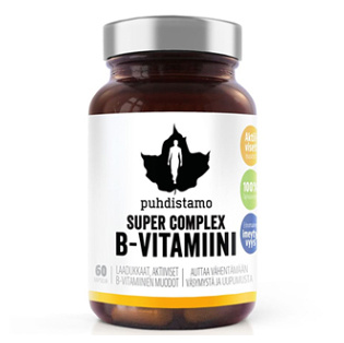 Puhdistamo Super Vitamin B Complex 60 kapslí