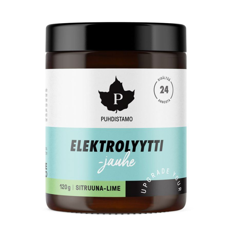 Puhdistamo Electrolyte Powder 120g - citron limetka