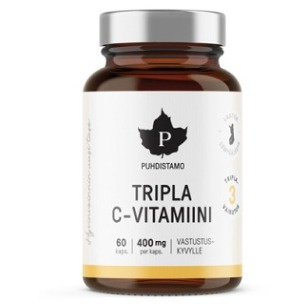 Puhdistamo Triple Vitamin C, 60 ks