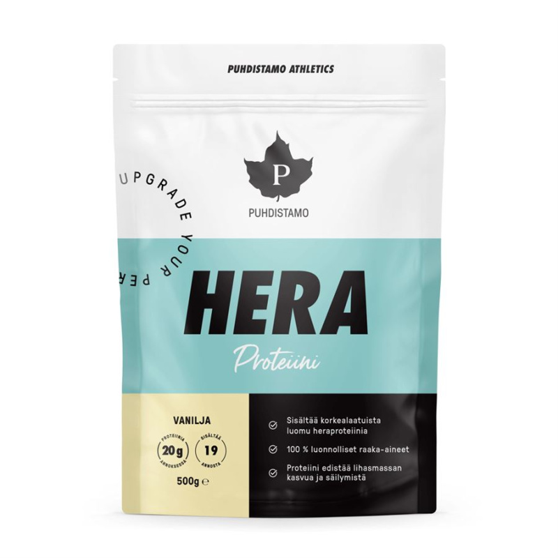 Puhdistamo HERA Protein 500 g - Vanilka