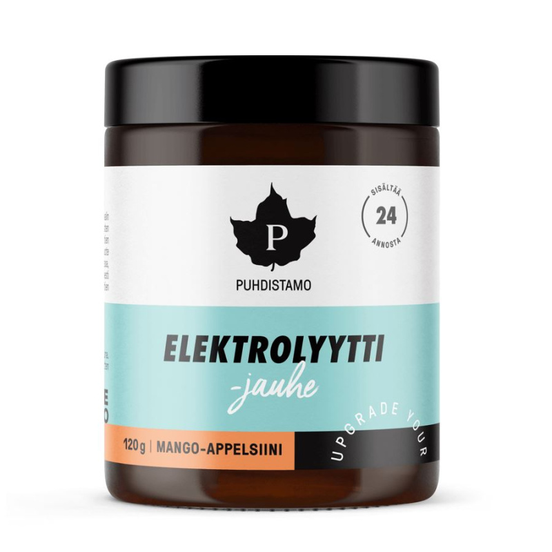 Puhdistamo Electrolyte Powder 120g - mango pomeranč 