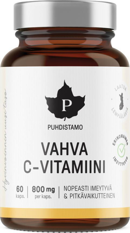 Puhdistamo Pudhistamo Strong Vitamin C, 60 ks