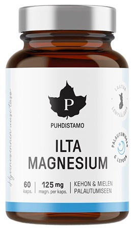 Puhdistamo Night Magnesium 60 kapslí