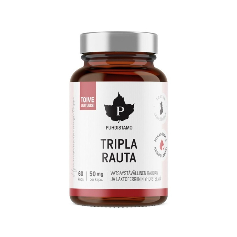 Puhdistamo Triple Iron (Tripla Rauta) 60 kapslí