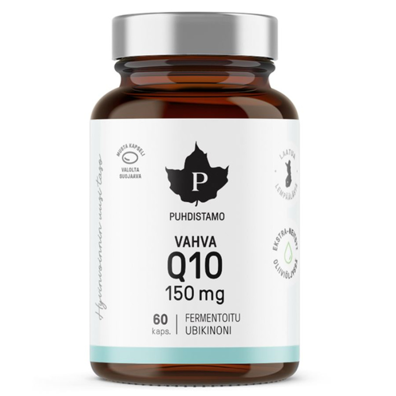 Puhdistamo Strong Q10 150mg 60 kapslí
