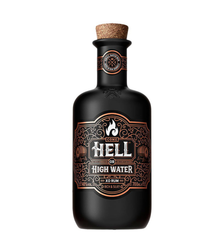 Hell Or High Water Xo Rum 40% 0,7l (holá lahev)