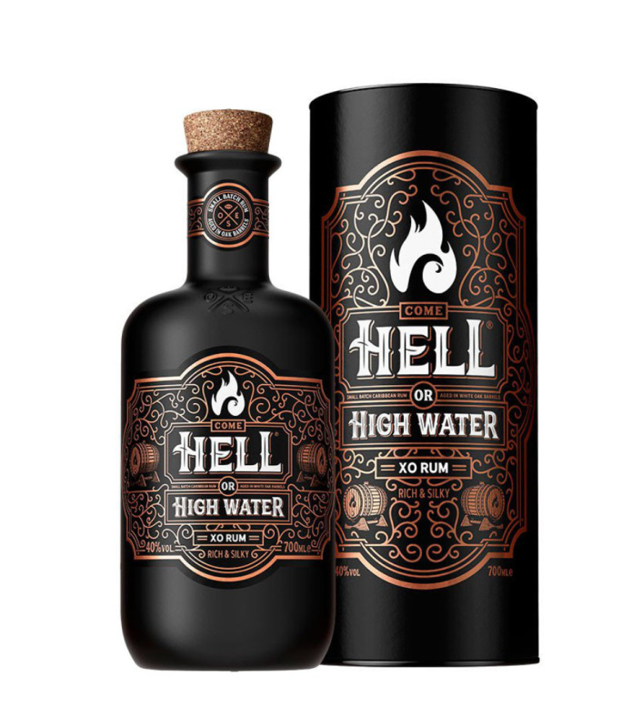 Hell Or High Water Xo Rum 40% 0,7l (tuba)