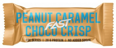 Fast Rox Protein bar 55 g - Peanut Caramel Crisp