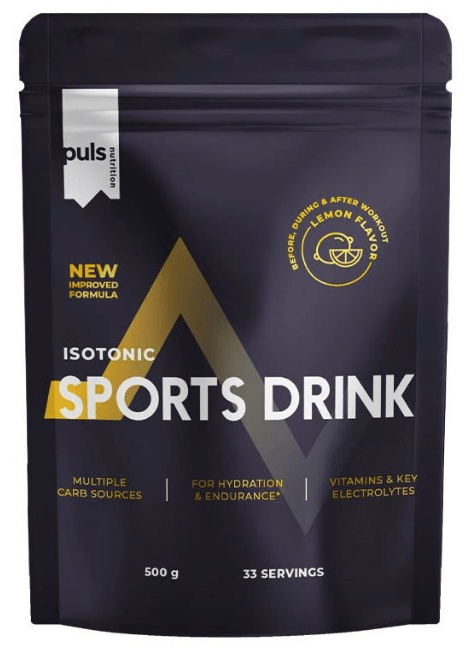 Puls Nutrition Isotonic Sports Drink 500 g - citron