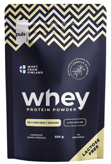 Puls Nutrition Whey Protein Lactose Free 500 g - vanilka