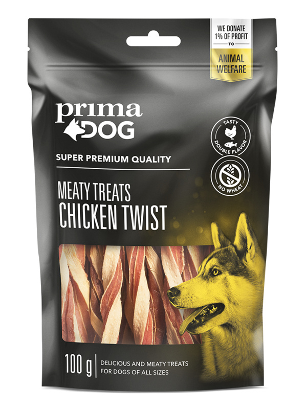 PrimaDog Chicken twist 100 g