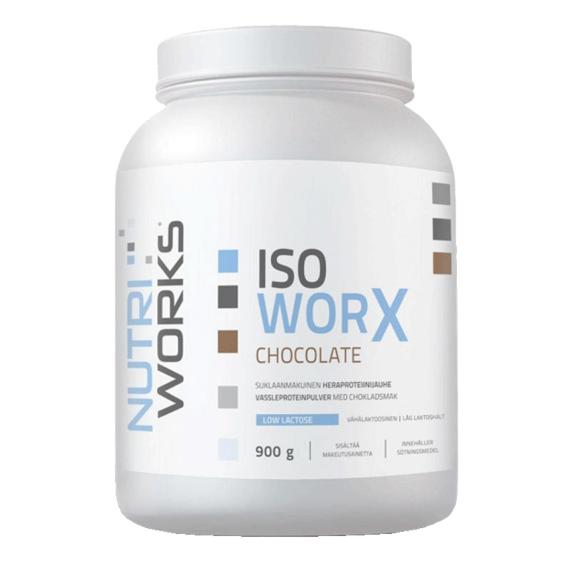 Nutriworks Iso Worx Low Lactose 900 g - čokoláda