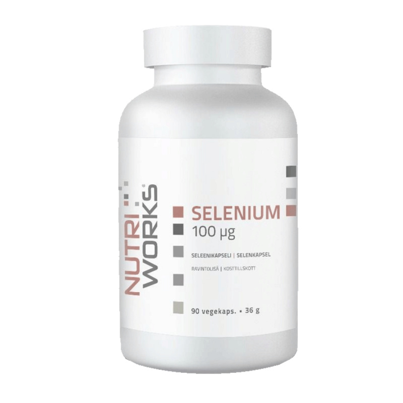 NutriWorks Selenium 100µg - 90 kapslí