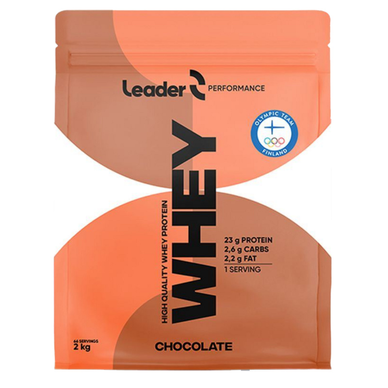 Leader Whey Protein 2kg Příchuť: Jahoda