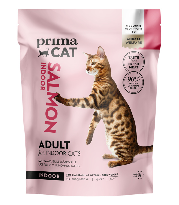 PrimaCat Salmon Indoor Adult 400 g