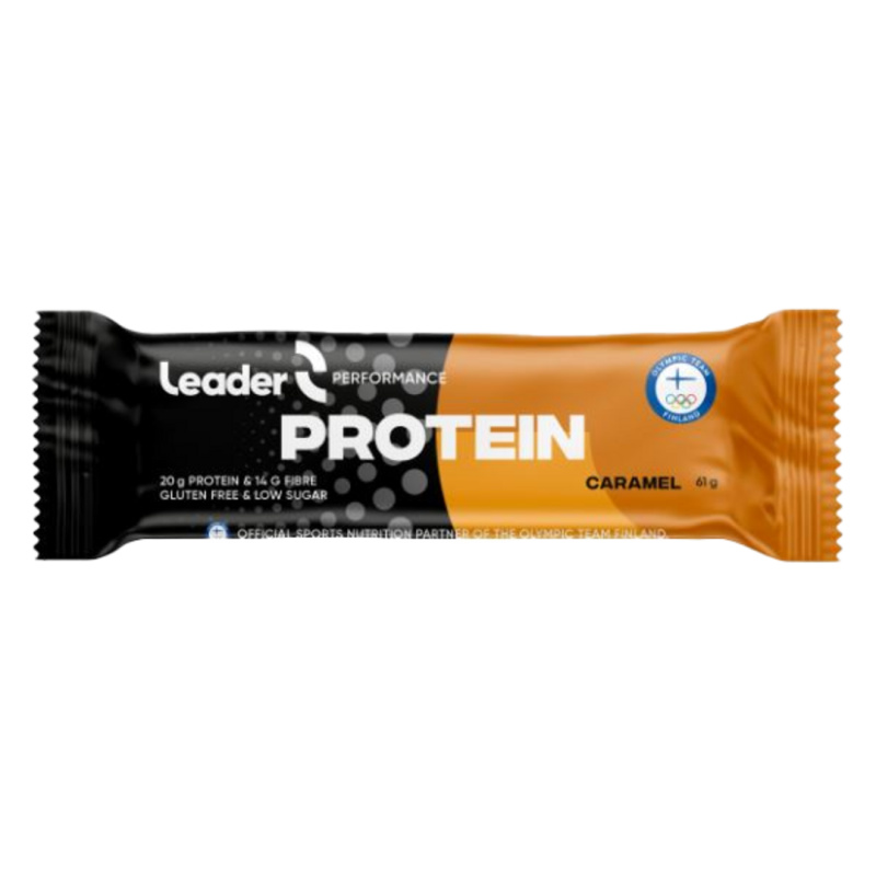 LEADER Protein Bar 61g - jogurt, jahoda, malina