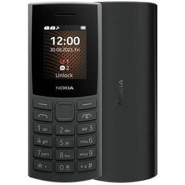 Nokia 105 4G (2023) Charcoal (1GF018UPA1L08) Černá