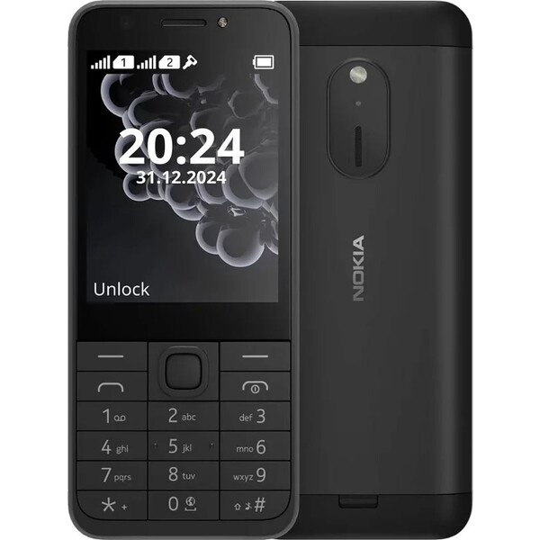 NOKIA 230 DualSIM 2024 černá Černá