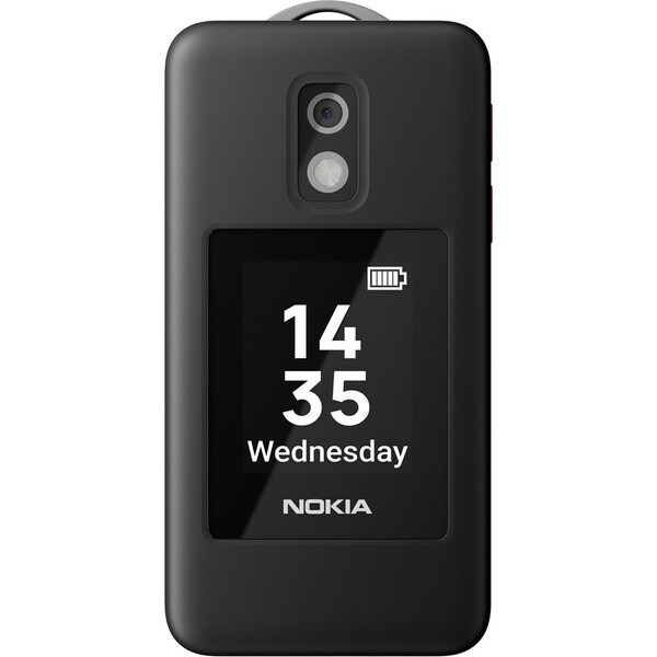 Nokia 2360 Flip šedý