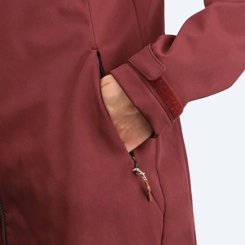 Dámský kabát / bunda  Alexis W 454846682I - Icepeak vínová 44/2XL