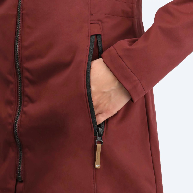 Dámská bunda Pukalani W 454940480XE - Icepeak vínová 44/2XL
