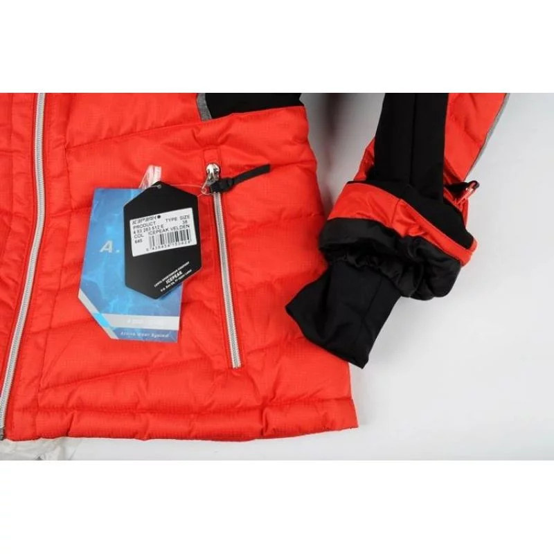 Dámská lyžařská bunda W 53283 512 -Icepeak Velden červená 40