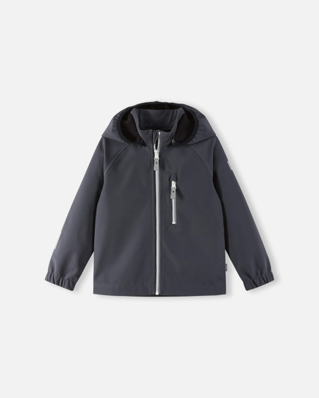 Dětská softshellová bunda Soft black Vantti Reima Velikost: 134