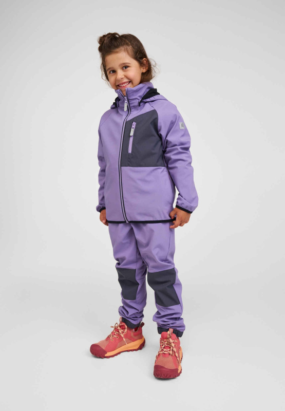 Dětská bunda Reima Mukana - misty violet Velikost: 110