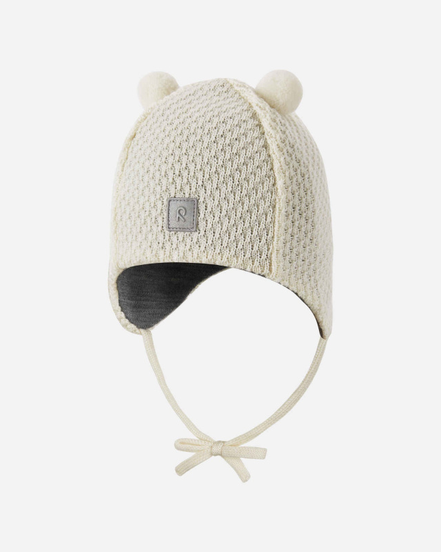 Dětská čepice Reima Sumu - off white Velikost: 44-46cm (6-12měsíců)