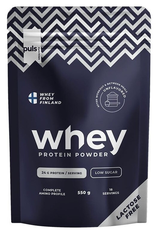 Puls Nutrition Whey Protein Lactose Free 500 g - bez příchuti