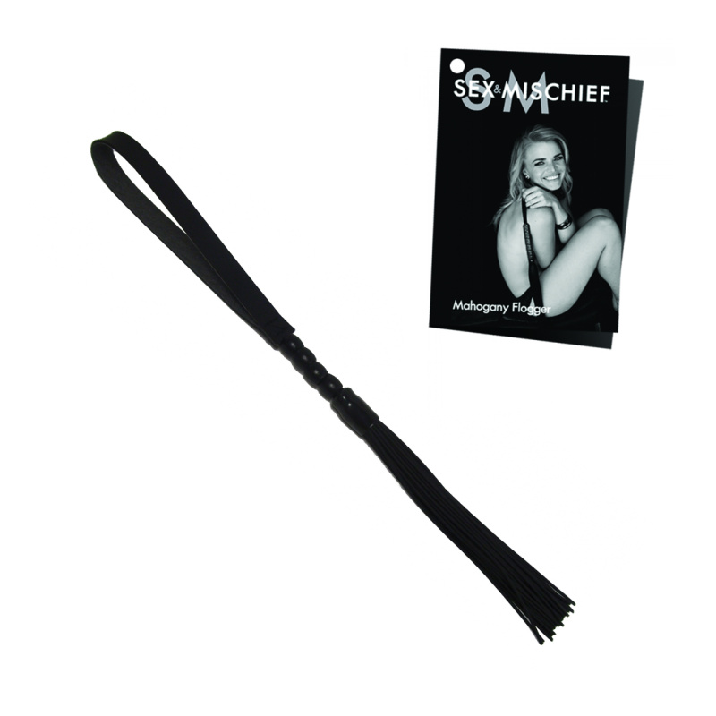 S&M Noir Whip 41cm