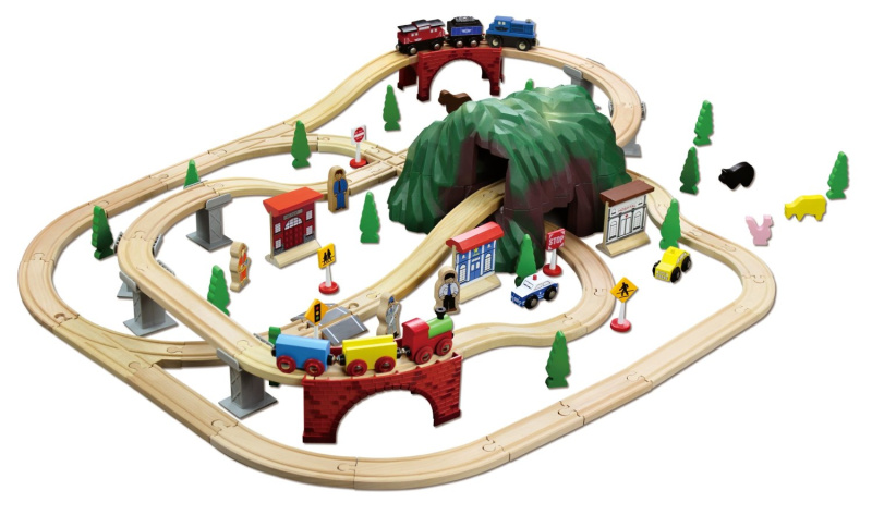 Maxim 50019 vláčkodráha s horským tunelem 100 kusů