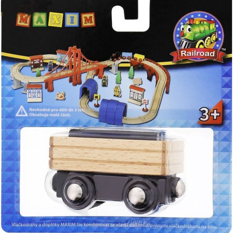 Maxim Dřevěný vagón s potrubím