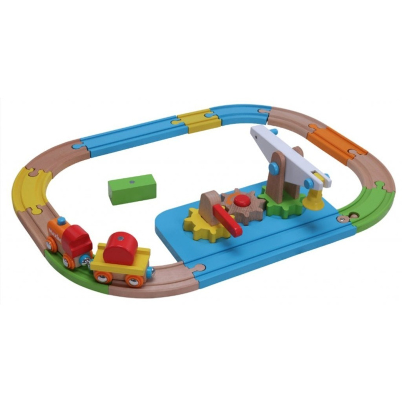 Maxim 50641 dětská dráha s jeřábem