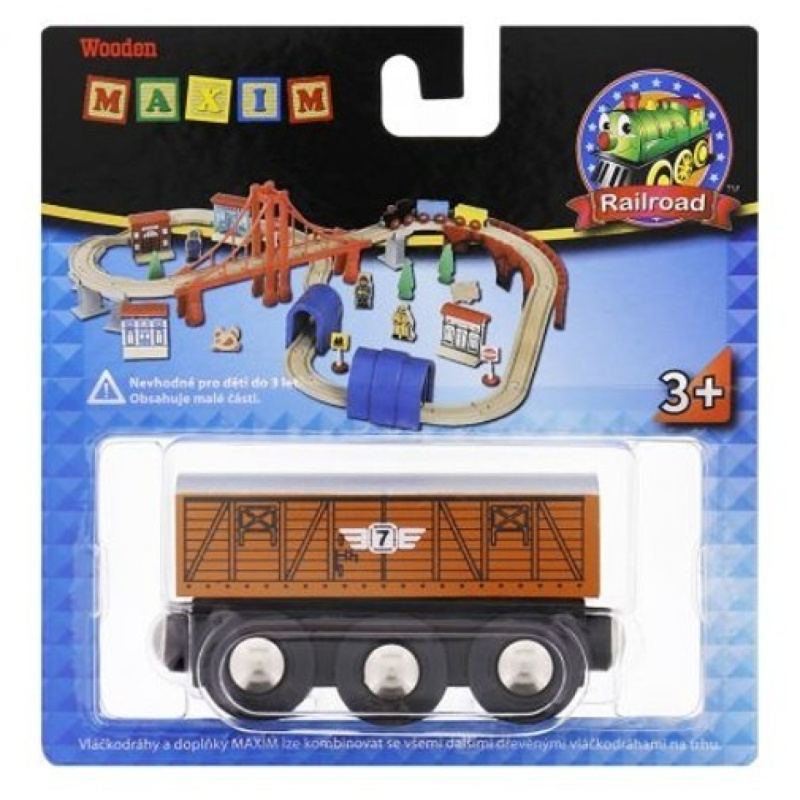 Maxim Dřevěný nákladní vagón