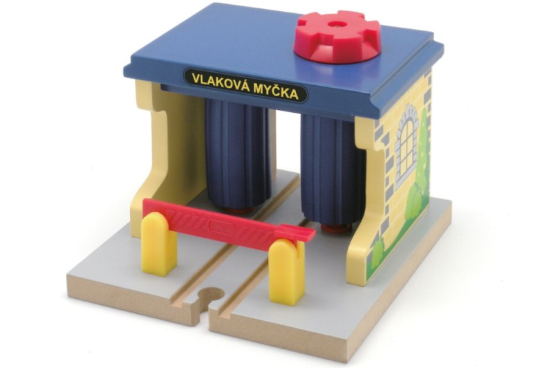 Vláčkodráha budovy - Vlaková myčka (Maxim)