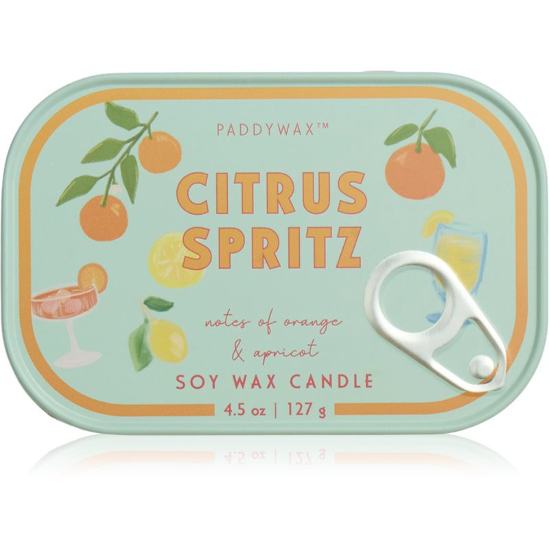 Paddywax Bistro Tin Citrus Spritz vonná svíčka v plechovce 127 g